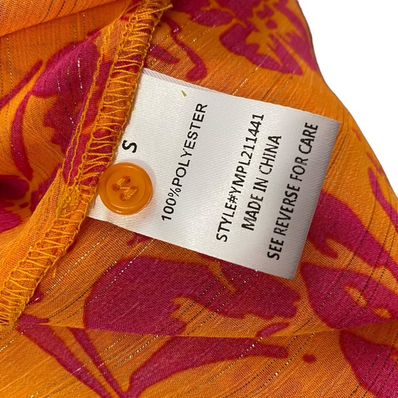 Pink Lily X Natalie Kennedy Meet Me in Turks Floral Maxi Duster Beach Swim Cover - Picture 14 of 15